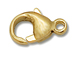 14K Gold - 11mm Oval Lobster with Ring 