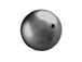 Dark Grey -  5mm Round Swarovski Crystal Pearls Strand of 100