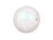 Pearlescent White - 6mm Half-Drilled Round Swarovski Crystal Pearls Pack  of 50