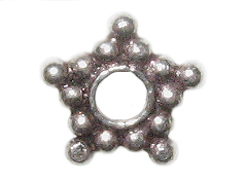 8mm 5-Point Star Bali Bead