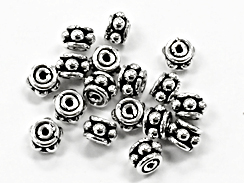 6mm Bali Spacer Bead