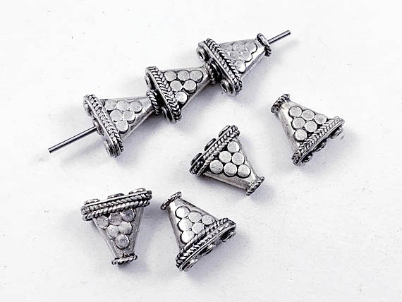 Triangle 3-1 Reducer Bali Style Silver (Bulk Pack of 100) *VERY SPECIAL PRICE*