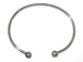 6.5-inch Sterling Silver Add-A-Bead Cuff Bracelet