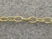 High Polish Natural Brass anti Tarnish Cable Twisted  ITALIAN  Chain By Foot