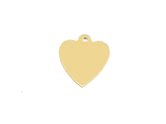 15mm Gold-Filled Heart Charm
