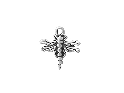 Sterling Silver Dragonfly Charm with Jump Ring