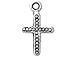 Sterling Silver Cross Charm with Jump Ring