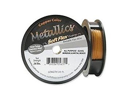 30 Feet - Soft Flex .024 inch HEAVY 49 Strand Wire  Copper 