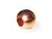 4mm Seam Large Hole Copper Bead with Anti-Tarnish Finish