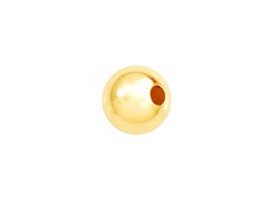 2.5mm Round Seamless 14K Gold Filled Beads, 2000 count Bulk