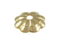 14K Gold-Filled 4mm Beadcap