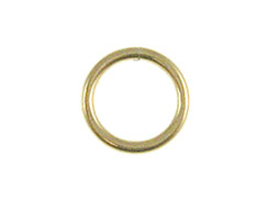 25 - 6mm 20 Guage Closed 14K Gold-Filled Jump Rings