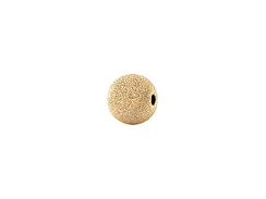 14K Gold Filled  3mm Round Stardust Beads, 1mm Hole