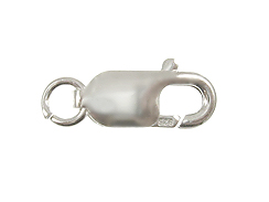 Sterling Silver Lobster Claw Clasp with Ring