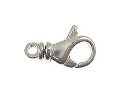 19mm Sterling Silver Swivel Lobster Claw Clasp