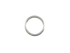 4mm Round Sterling Silver Closed Jump Rings, ?18 Gauge or 1mm Thick