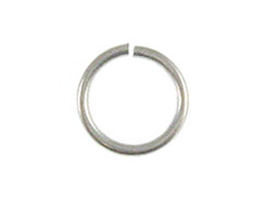 18 Gauge 6mm Round Sterling Silver Open Jump Ring Bulk Pack of 500