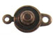 Antiqued Copper finish snap Clasps 