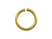 9mm Brass Plated Jump Ring  *VERY SPECIAL PRICE*