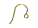14K Gold-Filled Bead End Ear Wire, 1.5mm Bead, 20x10mm, 21.5 Gauge