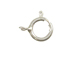 7mm Sterling Silver Spring Ring Clasp
