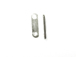 Sterling Silver 2 Hole Plain Spacer Bar for 4mm Beads