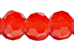 Ruby Jade 6mm Round Bead - Thunder Polish Glass Crystal