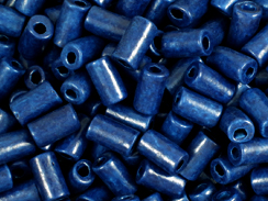 Electric Purple/Blue - 10x6mm Greek Ceramic Tubes