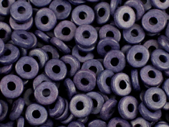 Purple - 8x2.5mm Greek Ceramic Washer