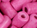 Hot Pink - 10x6mm Greek Ceramic Tube