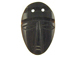 Black Horn Face Mask Pendant