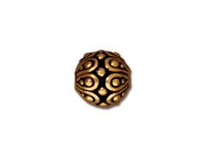 20 - TierraCast Pewter BEAD Casbah Antique Gold Plated