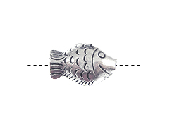 Pewter Fish Bead