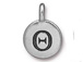 TierraCast Pewter Alphabet Charm Antique Silver Plated -  Theta