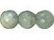 8.5mm Natural Aquamarine Faceted Round Gemstone Beads Full Strand