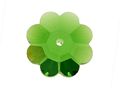 Fern Green - 10mm Swarovski Margarita Beads
