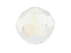 36 Crystal Moonlight - 4mm Swarovski Faceted Round Beads