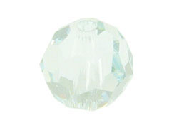 24 Light Azore - 6mm Swarovski Faceted Round Beads