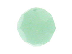 24 Mint Alabaster - 6mm Swarovski Faceted Round Beads 