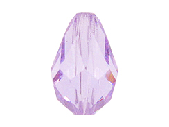 Violet - 9x6mm Swarovski Faceted Teardrop Beads