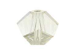 24  Crystal Silver Shade -  5.5mm Swarovski Simplicity Beads