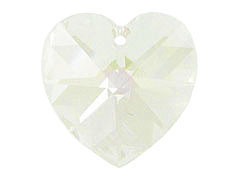 Crystal Moon Light - 14.4x14mm Swarovski  Heart Shape Pendant