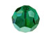 36 Emerald AB - 5mm Swarovski Faceted Round Beads