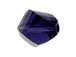 24  Purple Velvet -  6mm Swarovski Helix Beads