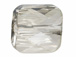 6  Crystal Silver Shade - 8mm Swarovski Mini Square Bead