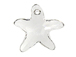 Crystal - 28mm Swarovski  Starfish Pendant