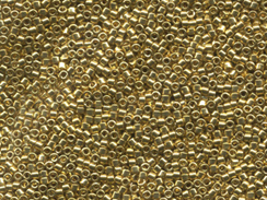 25 gram   LT24KT GOLD PLATED Delica Seed Beads11/0