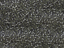 50 gram   SILVER LINED GREY Delica Seed Beads11/0