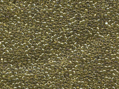 50 gram   TRANS CHARTREUSE LUSTER   Delica Seed Beads11/0