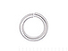 8mm Round SILVER FILLED Open Jump Ring 18 Gauge
